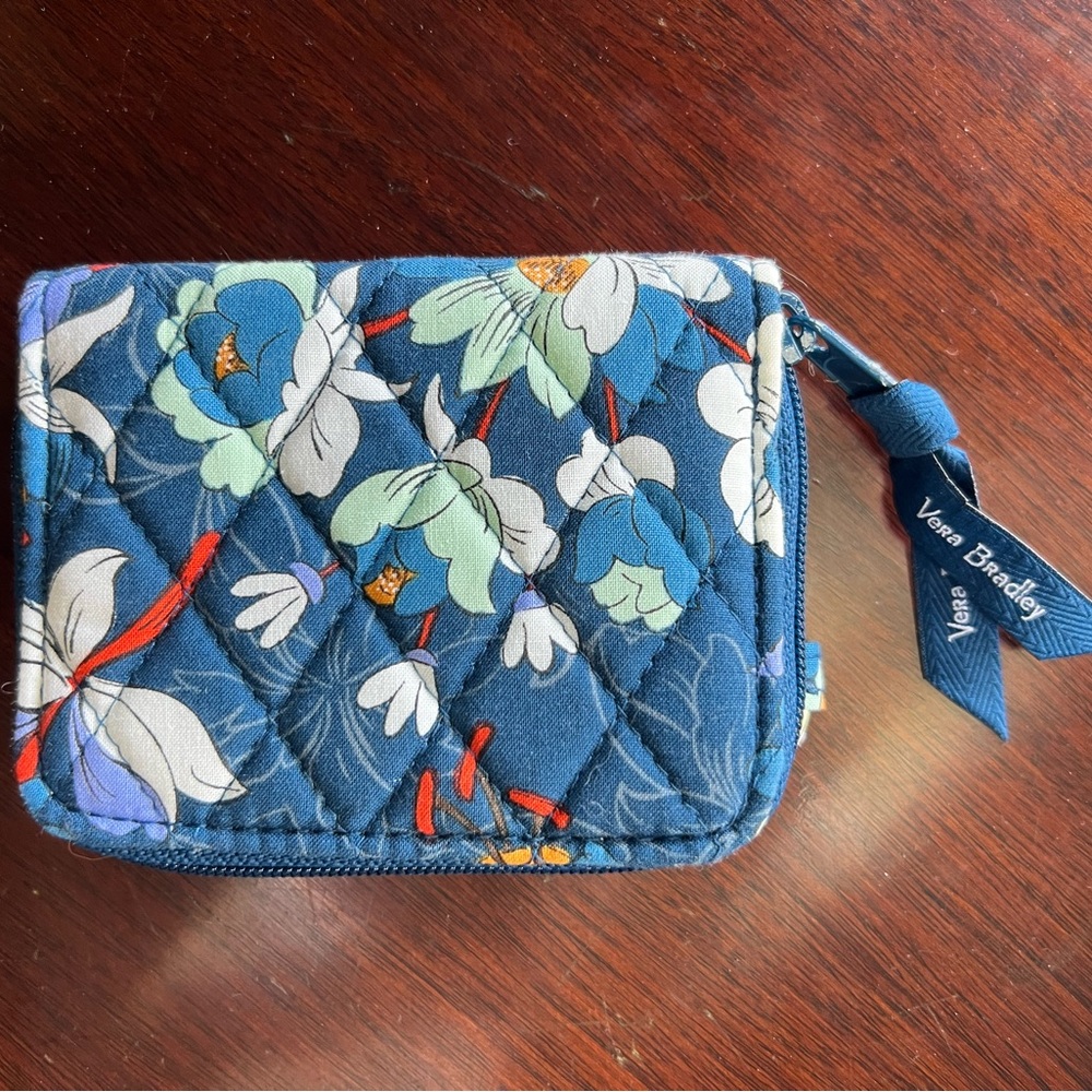Vera Bradley RFID Petite Zip Around Wallet